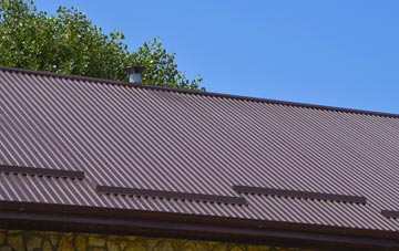typical Skinflats corrugated roof uses