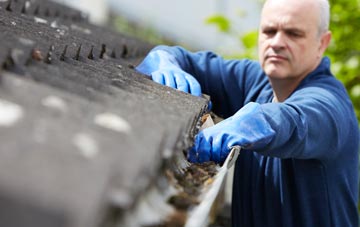 cleaning and inspecting Skinflats roofs