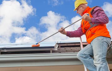Skinflats soft wash roof cleaning