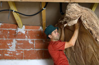 Skinflats tapered roof insulation